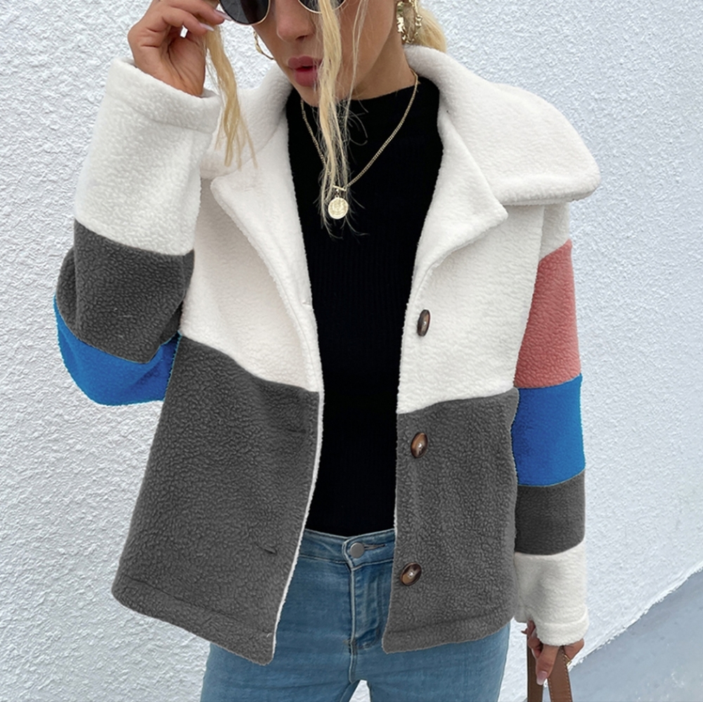 Nova Color Block Jacket - Gray - Picture 2 of 3